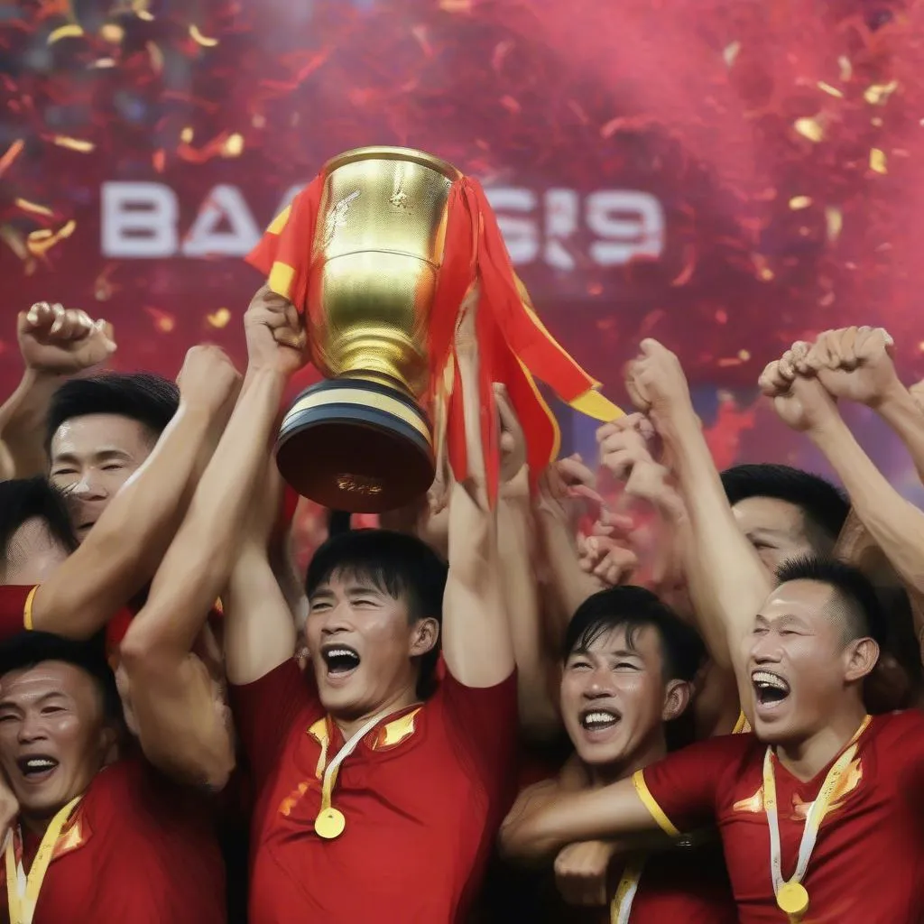 Đội tuyển Việt Nam giành chiến thắng AFF Cup 2018 - Những cầu thủ nhận cúp vô địch