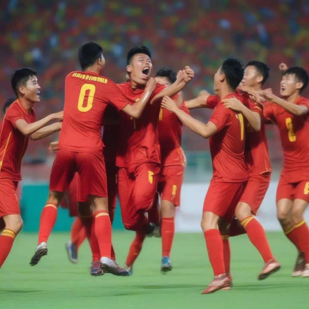 Bóng đá Việt Nam giành huy chương vàng SEA Games