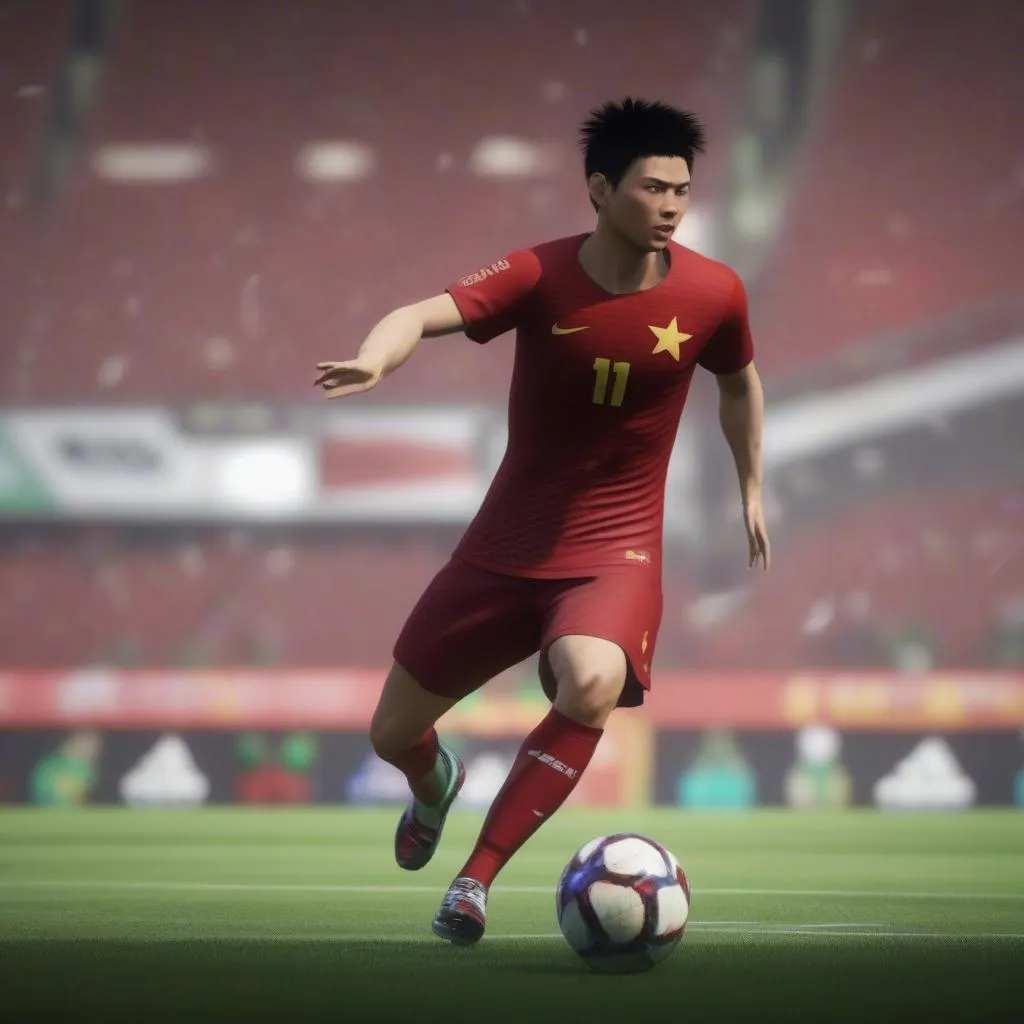 Đội tuyển Việt Nam PES 2018: Lối chơi tấn công