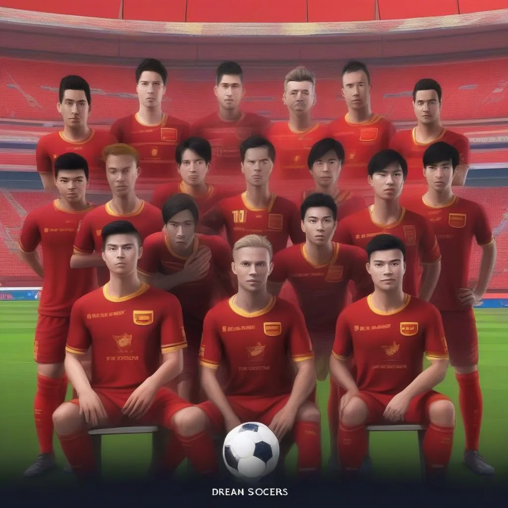 Dream League Soccer đội tuyển Việt Nam