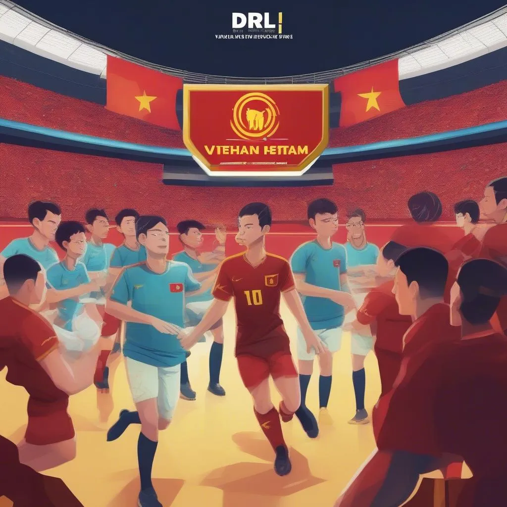 Hack Logo DRL Đội Tuyển VN