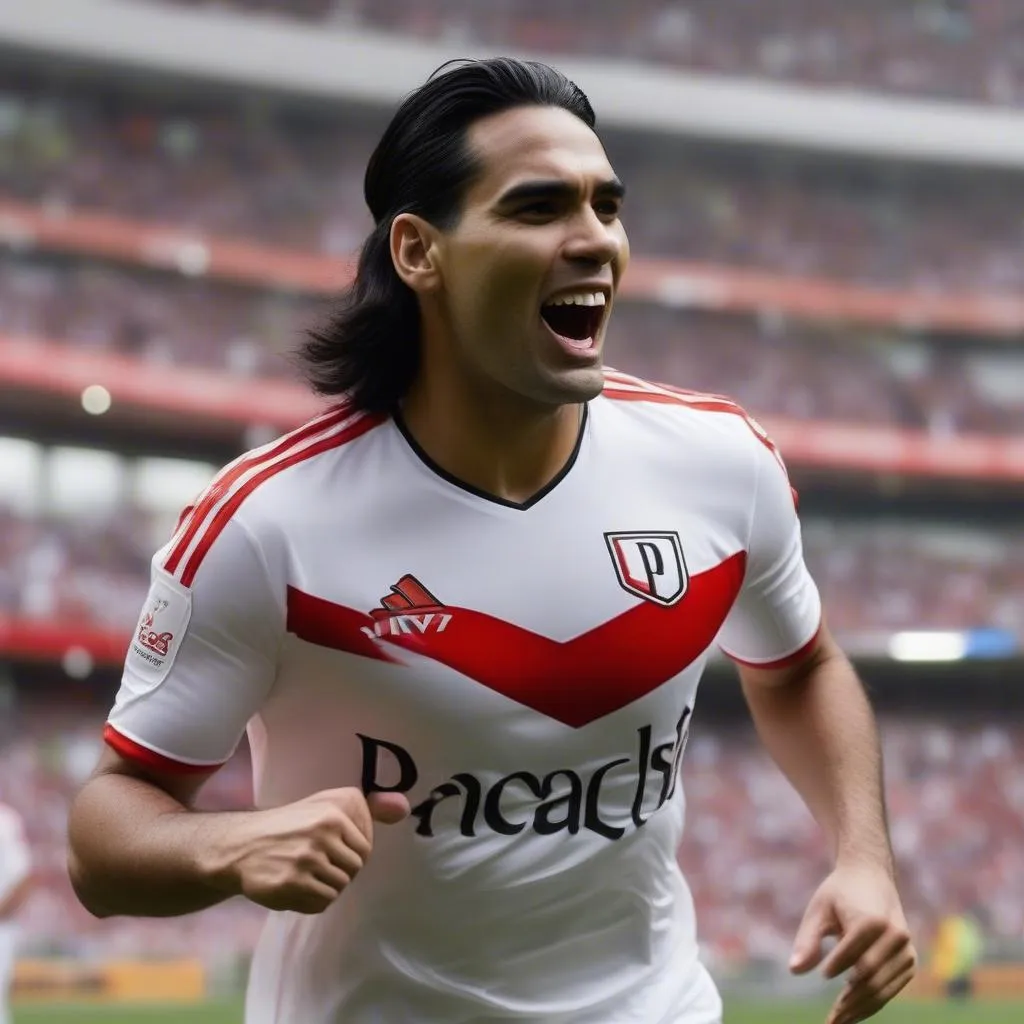 Falcao thi đấu cho River Plate