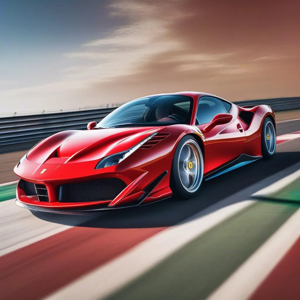 Ferrari 488 GTE -  Nét đẹp  tỏa  sáng -  Siêu phẩm  xe  thể  thao  Italia