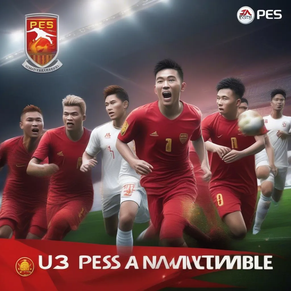 Cầu thủ U23 Việt Nam trong PES Mobile