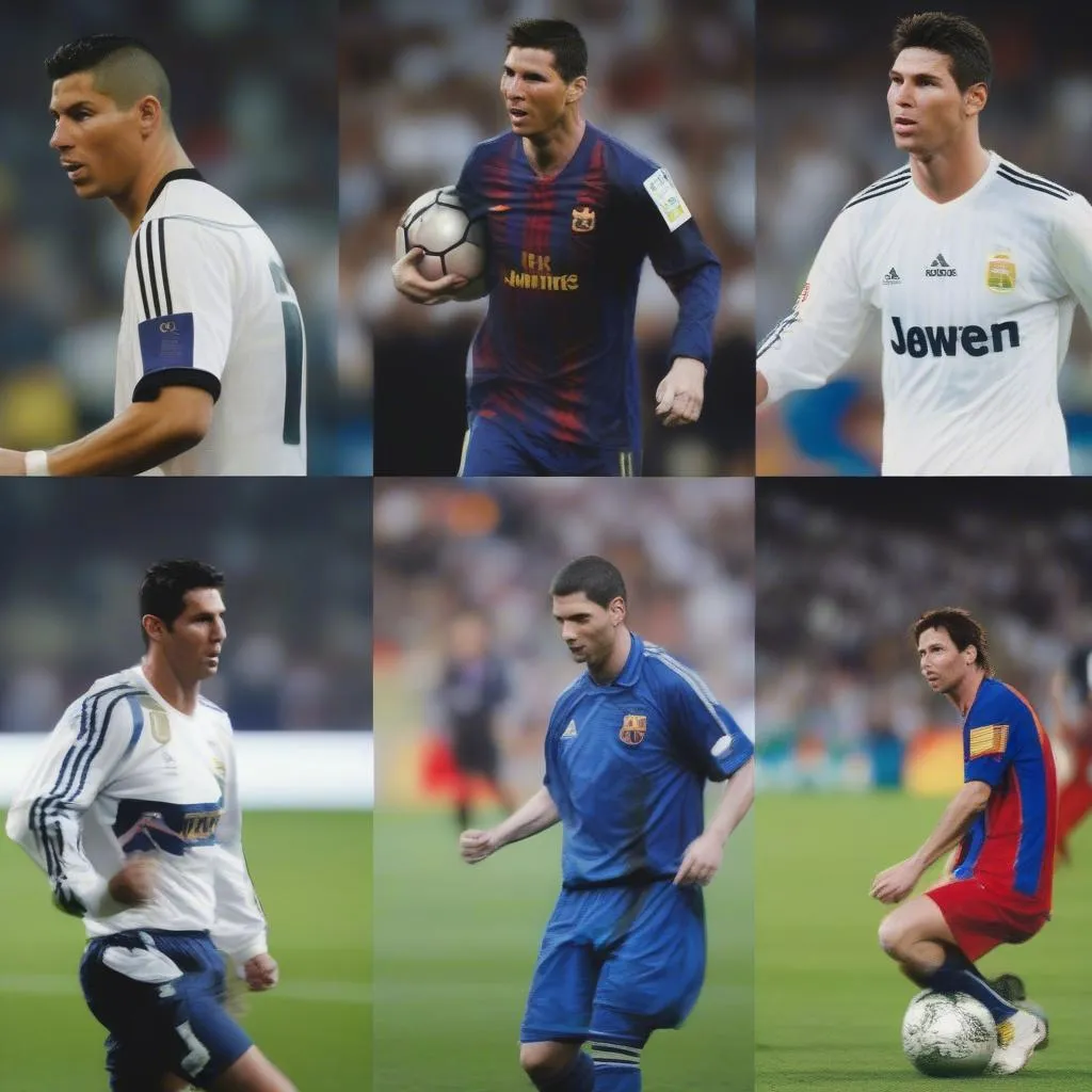 Ronaldo, Messi, Zidane là những cái tên đã góp phần đưa giải thưởng lên tầm cao mới.