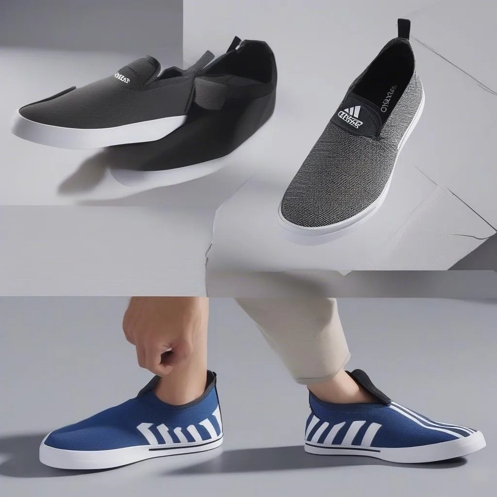 giày lười thể thao nam adidas