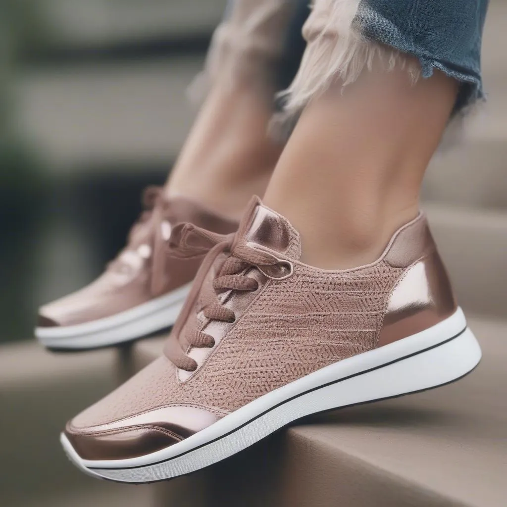 Giày sneaker nữ phong cách và cá tính