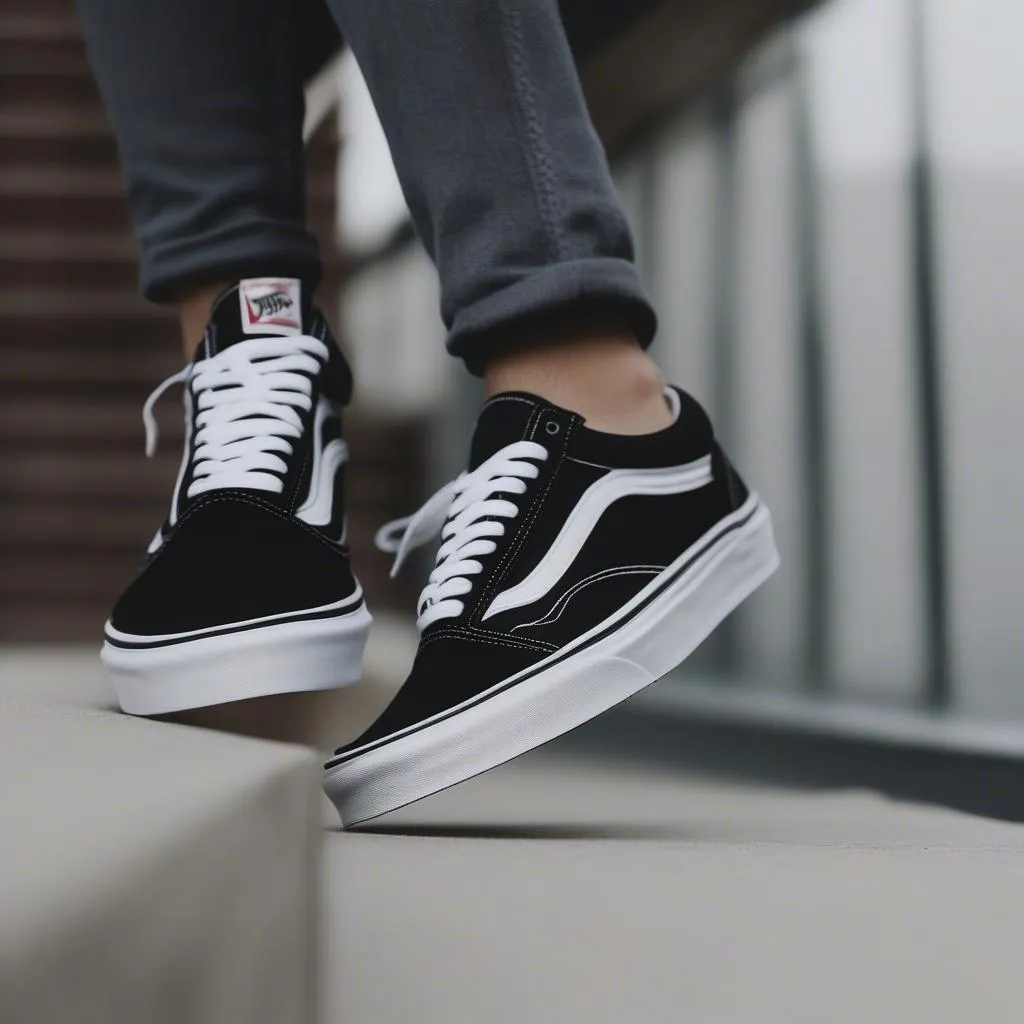 Giày Sneaker Vans Old Skool: Bất Hủ Theo Thời Gian