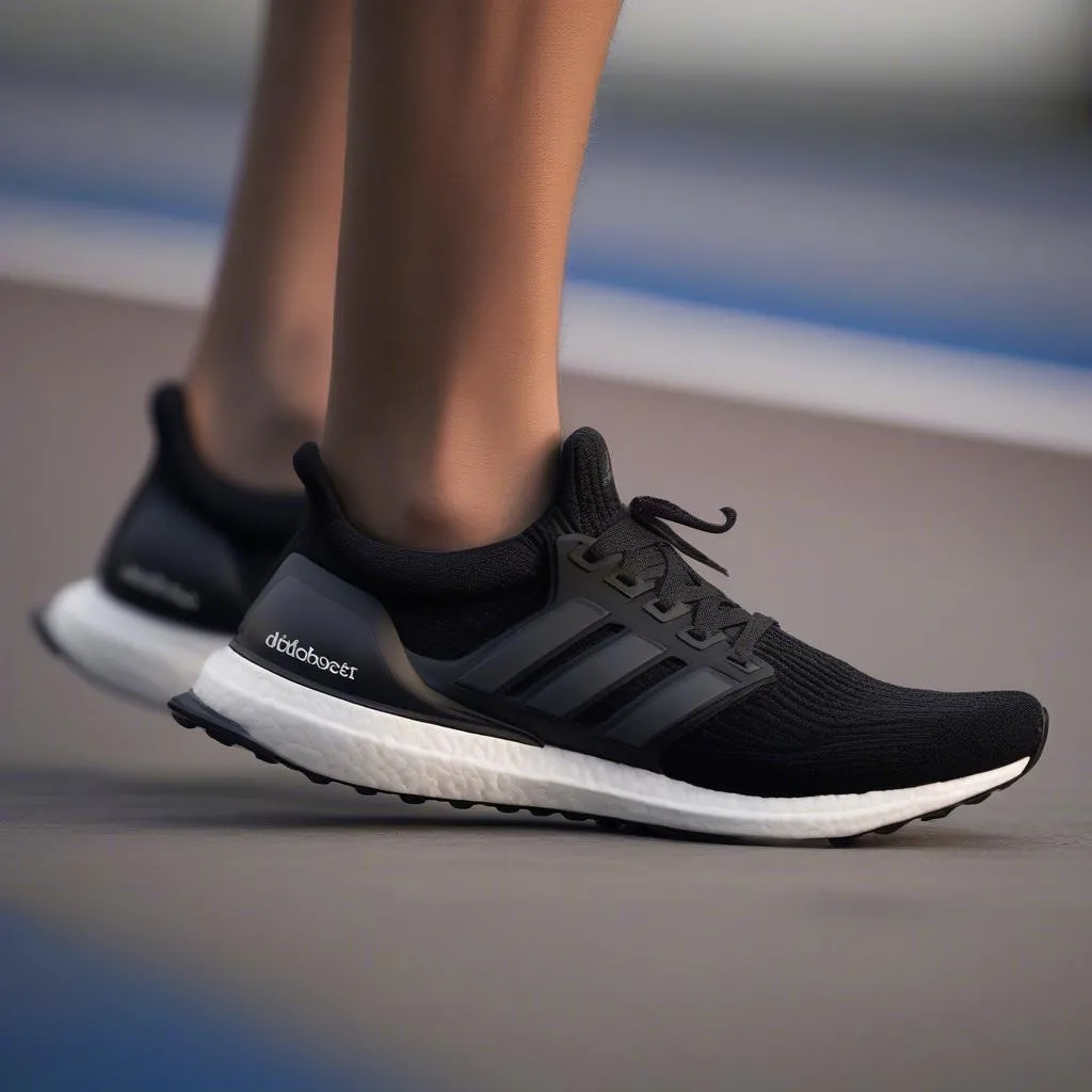 Giày thể thao đen Adidas Ultra Boost