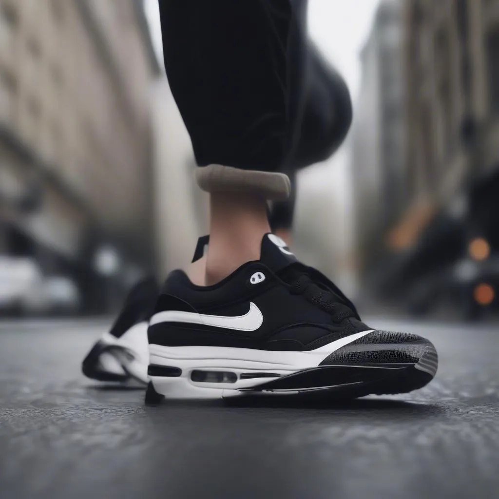 Giày thể thao đen Nike Air Max