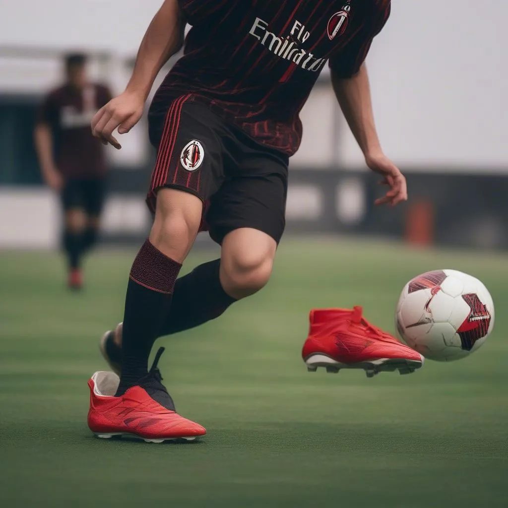 Giày thể thao nam hiệu AC Milan chuyên nghiệp - Đảm bảo hiệu suất tối ưu