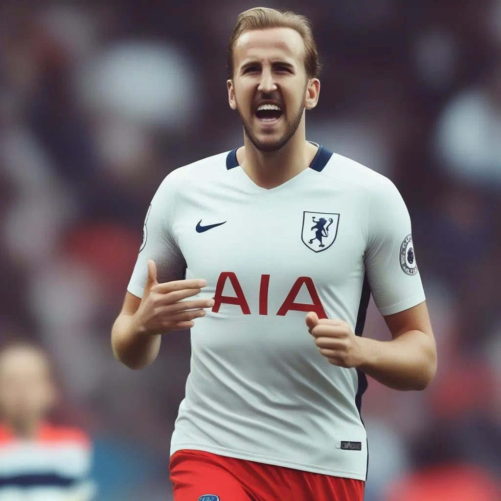 Harry Kane trong màu áo đội tuyển Anh năm 2020