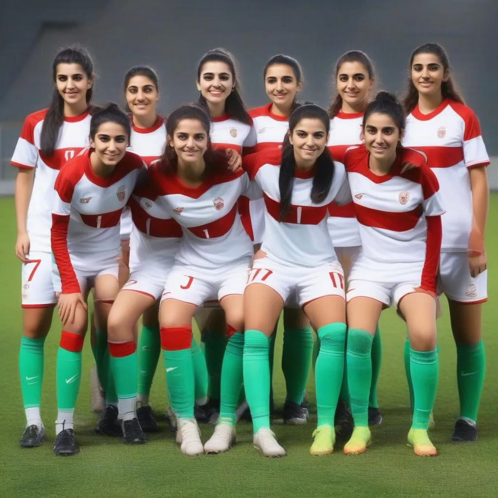 U19 Women Iran Team