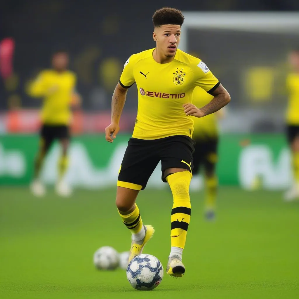 Jadon Sancho - &quot;Cánh Chim&quot; Tốc Độ Của Borussia Dortmund