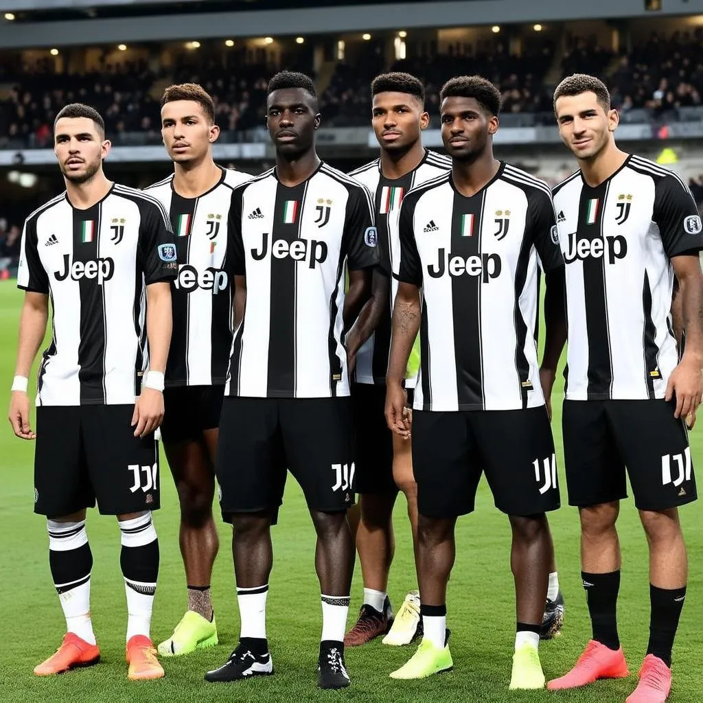 Juventus đội hình ngôi sao