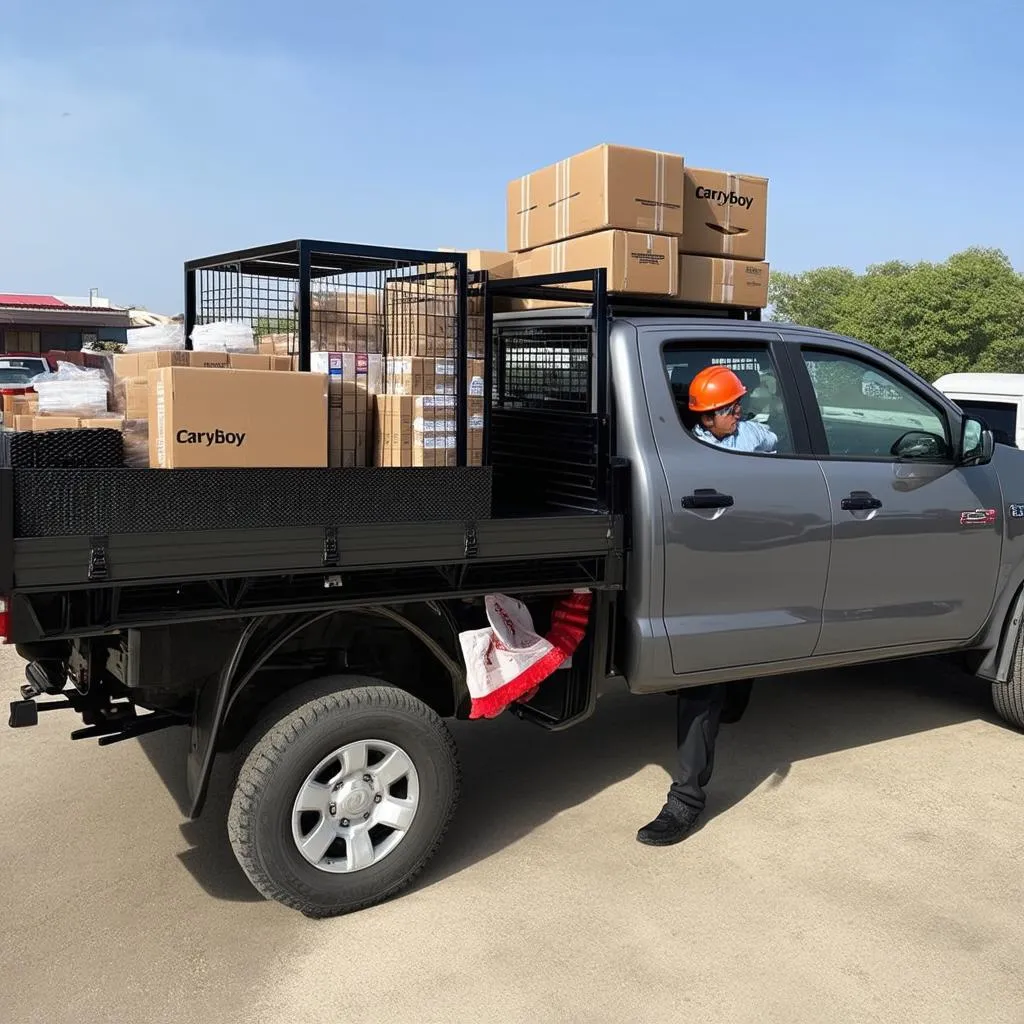 Khung thể thao Carryboy Hilux vận chuyển hàng hóa