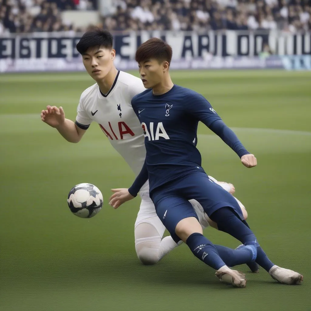 Kim Min-jae, trung vệ Hàn Quốc thi đấu cho Tottenham