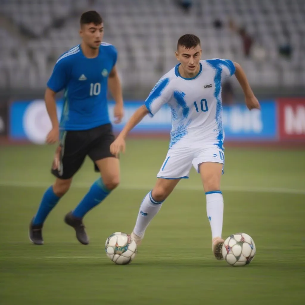 Islomjon Kobilov, tiền vệ tài năng của U-23 Uzbekistan