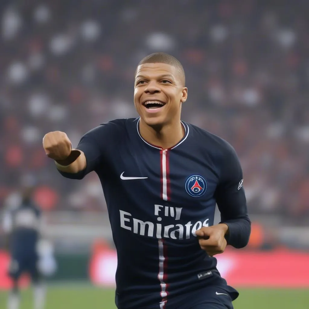 Cầu thủ Kylian Mbappé ghi nhận tốc độ 38 km/h trong trận đấu giữa PSG và AS Monaco