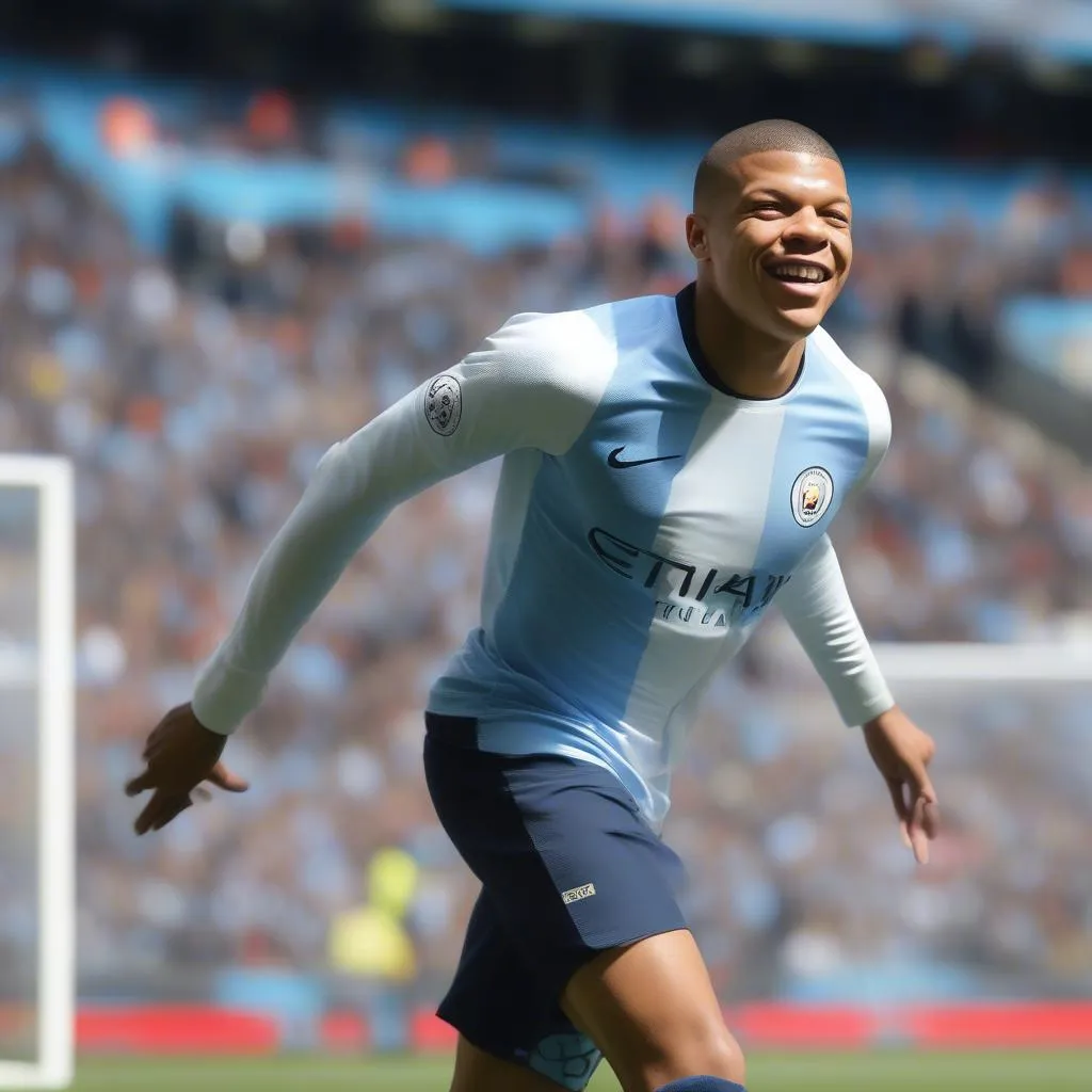 Kylian Mbappé, cầu thủ chuyển nhượng mới nhất của MC, được xem là siêu sao của tương lai