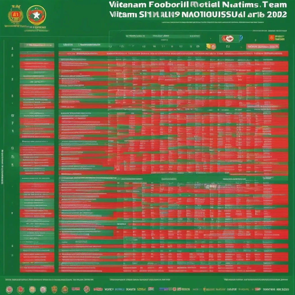 Lịch thi đấu đội tuyển Việt Nam năm 2023