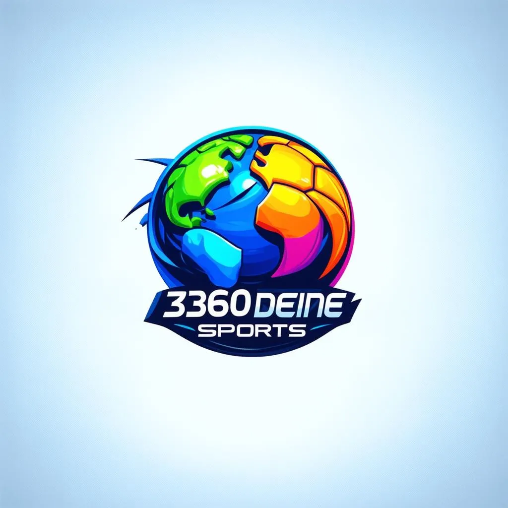 Logo 360 Độ Thể Thao