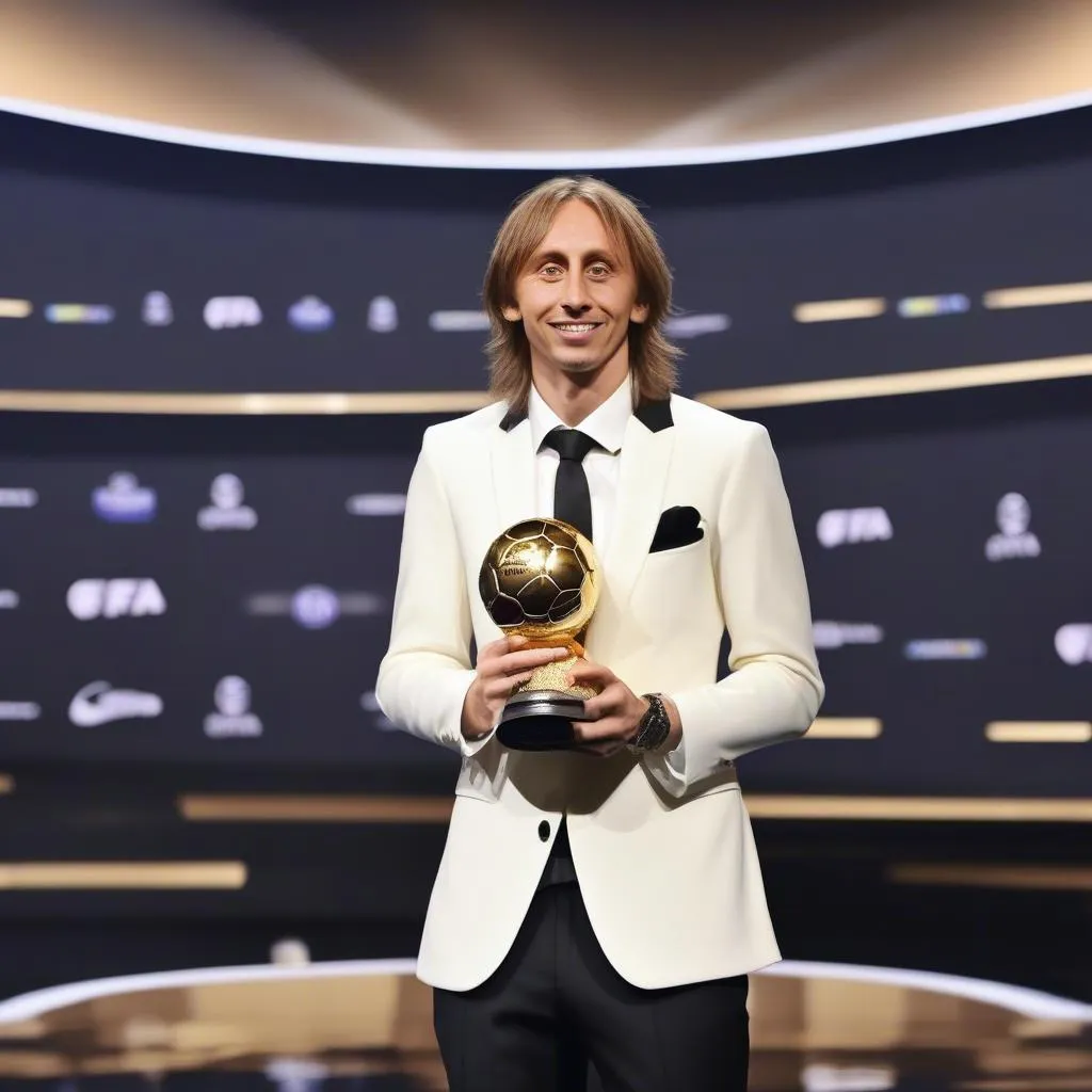 Luka Modric, Quả bóng vàng FIFA 2018