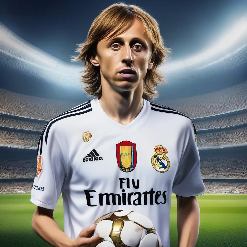 Luka Modric tiền vệ xuất sắc FIFA Online 3