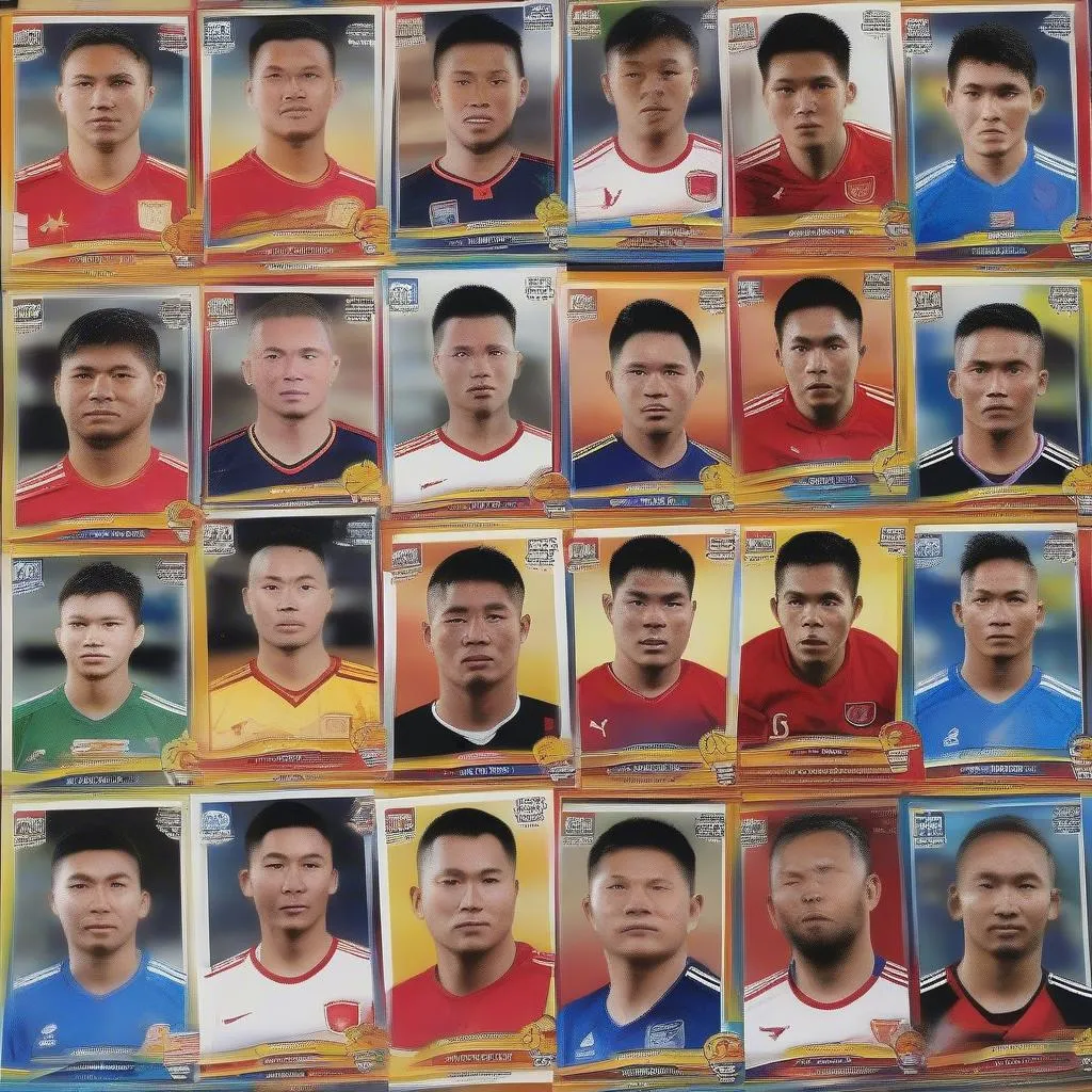 Thẻ Match Attax đội tuyển Việt Nam