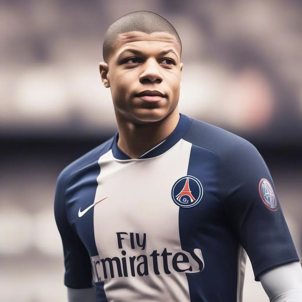 Kylian Mbappe - cầu thủ tấn công trẻ tuổi tài năng của PSG