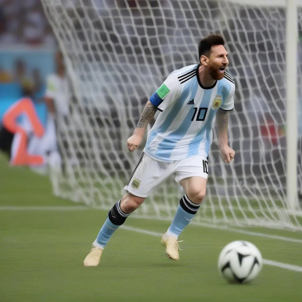 Lionel Messi trong màu áo đội tuyển Argentina - một hành trình đầy vinh quang và tiếc nuối