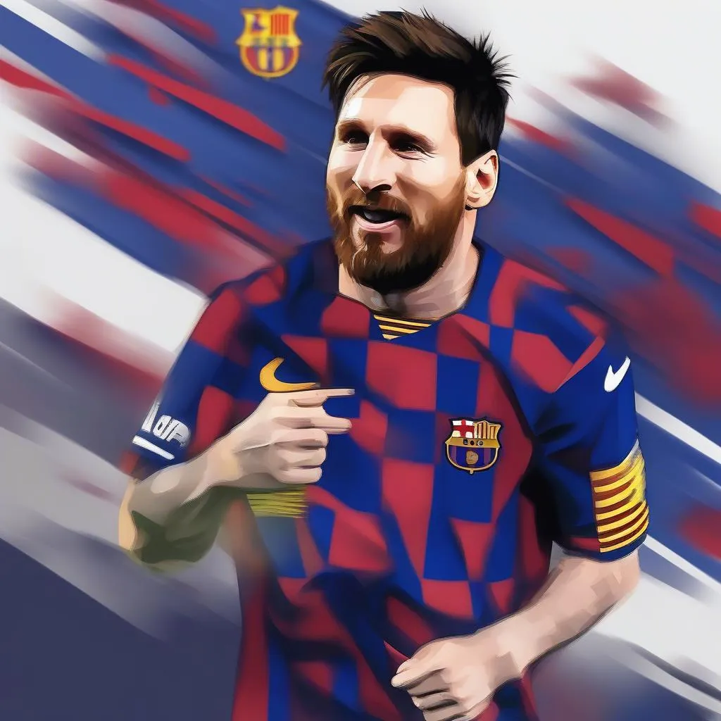 Lionel Messi, một trong những cầu thủ được yêu thích nhất năm 2018