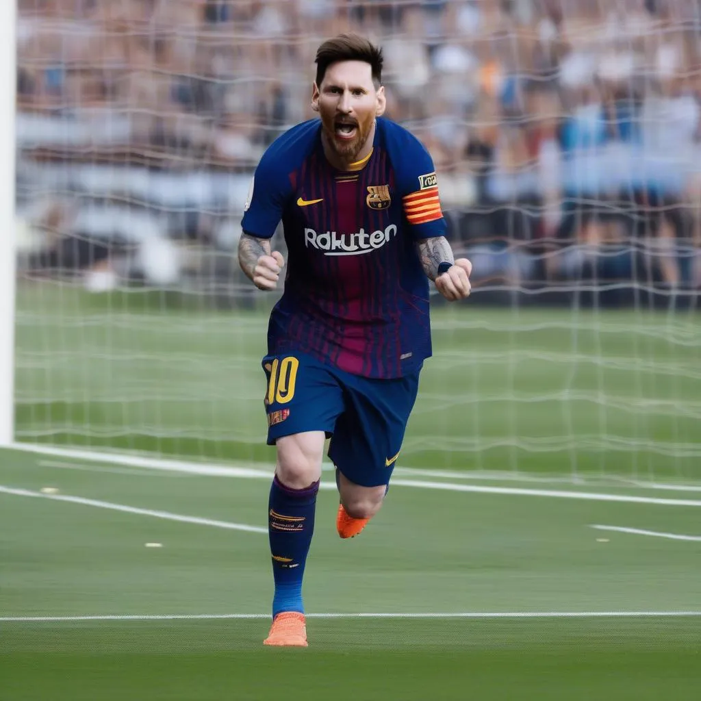 Hình ảnh Lionel Messi, Vua phá lưới La Liga 2016-2017