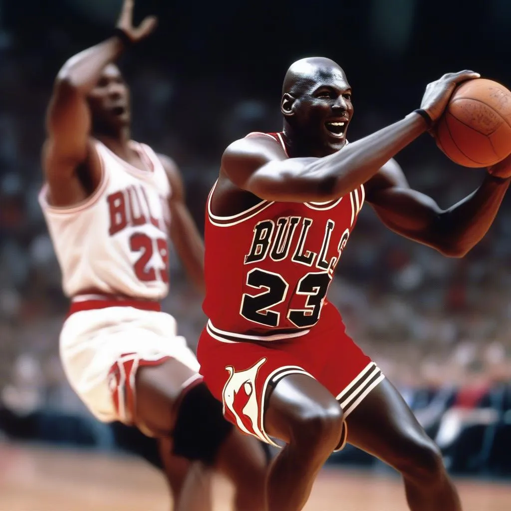 Huyền thoại bóng rổ Michael Jordan