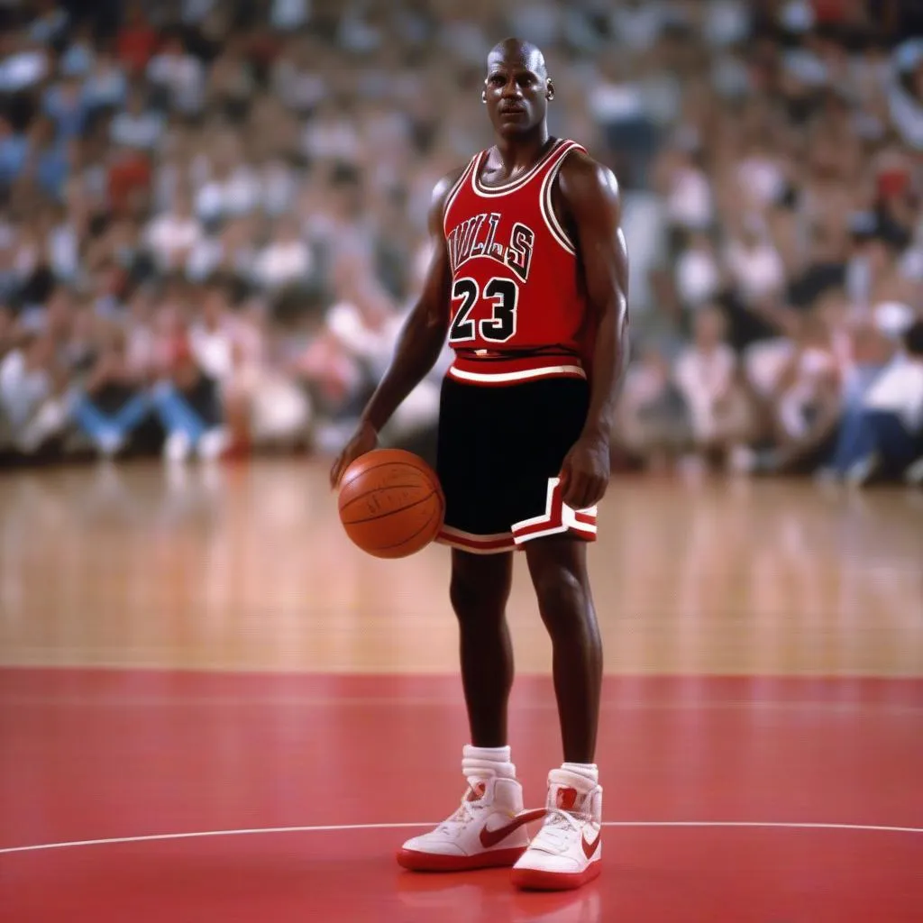 Michael Jordan và giày Nike Air Jordan