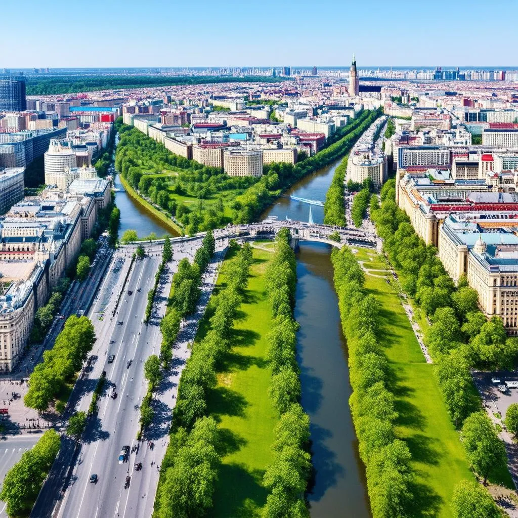 Minsk cityscape