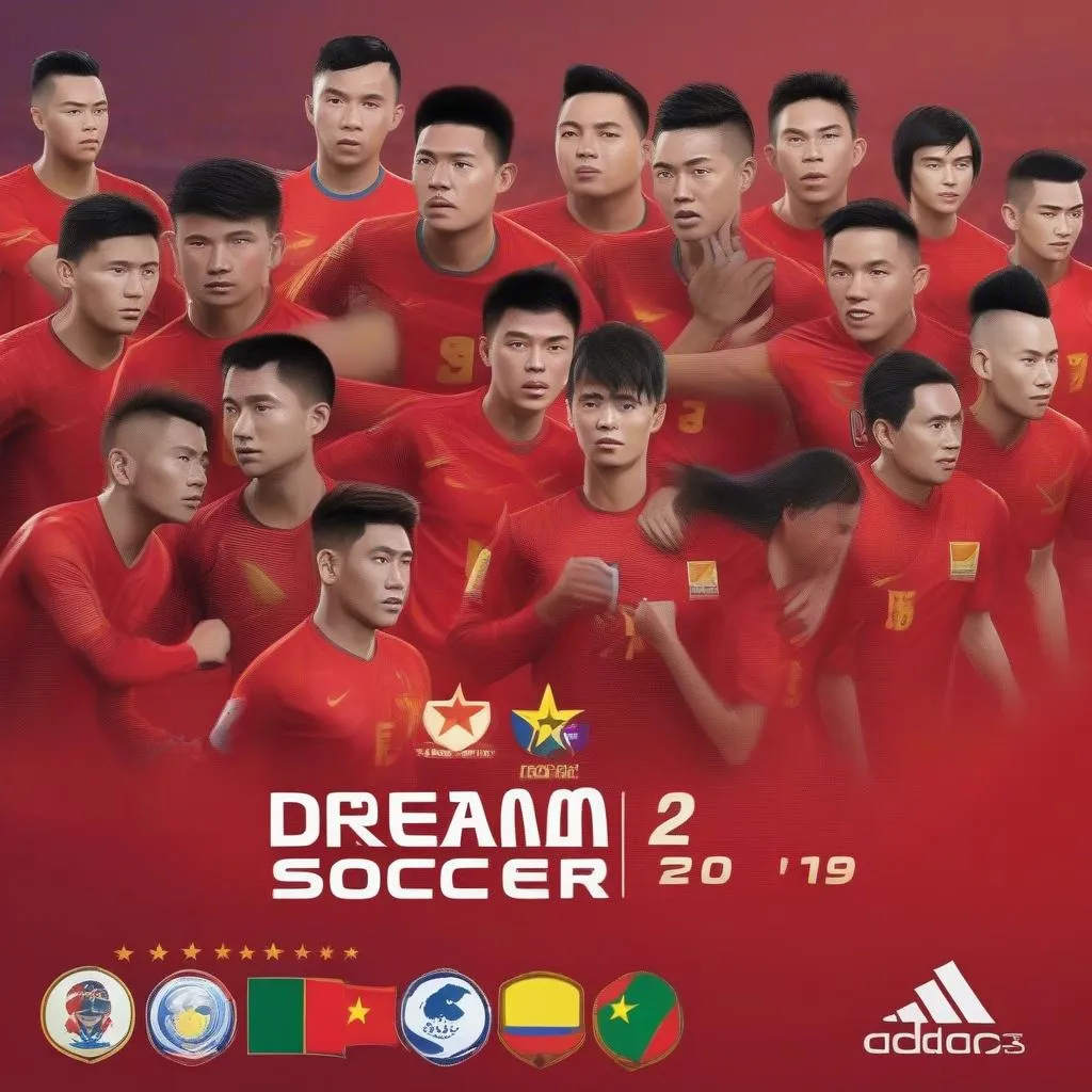 mod đội tuyển việt nam dream league soccer 2019