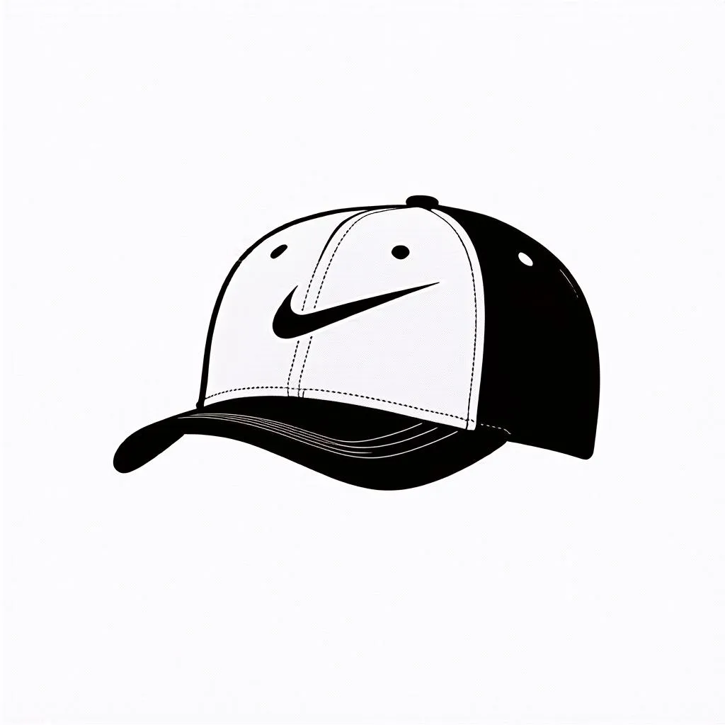 mũ thể thao nike png vector