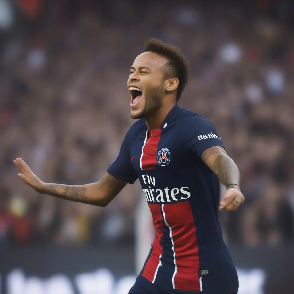 Neymar Jr gia nhập PSG năm 2017