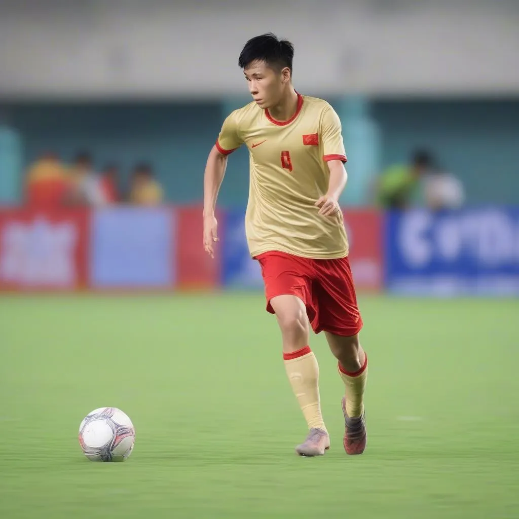 Nguyễn Văn Quyết delivering a legendary assist