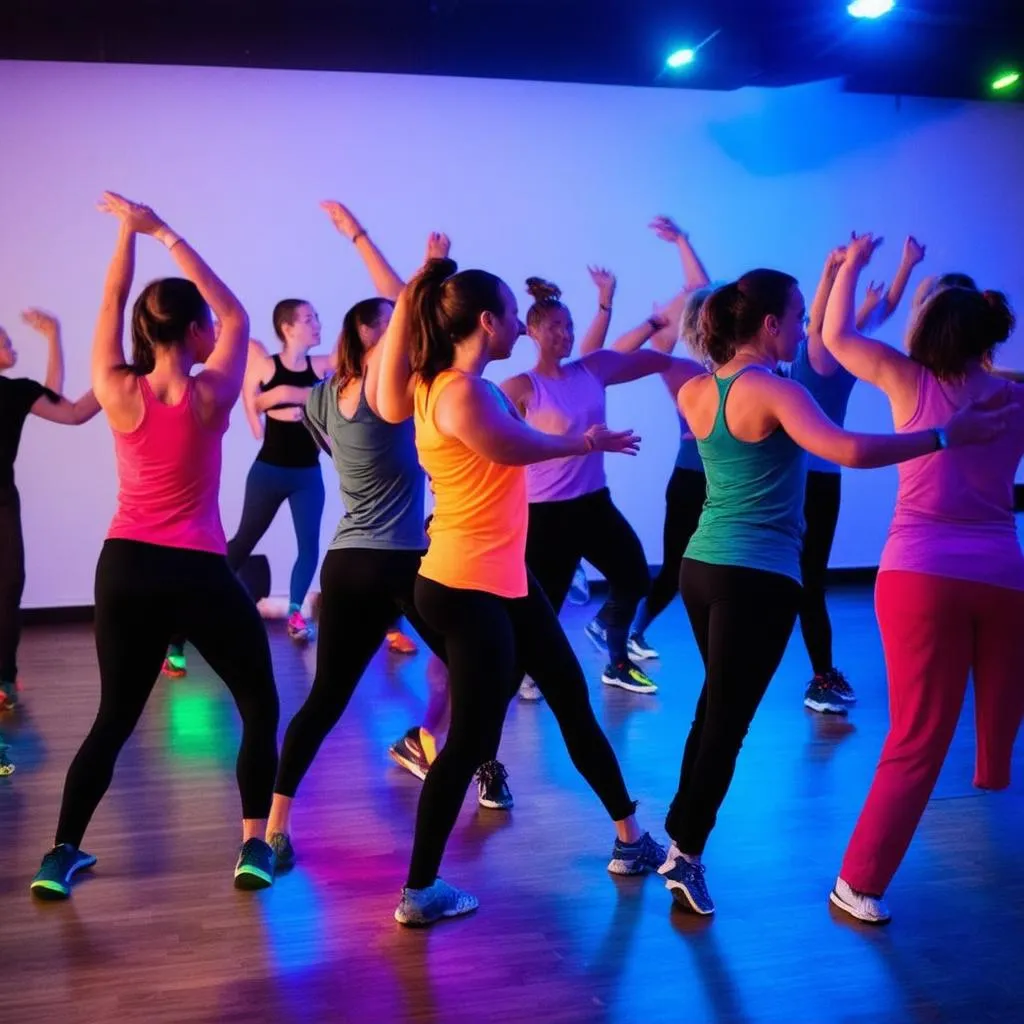 Nhảy Zumba giảm mỡ bụng