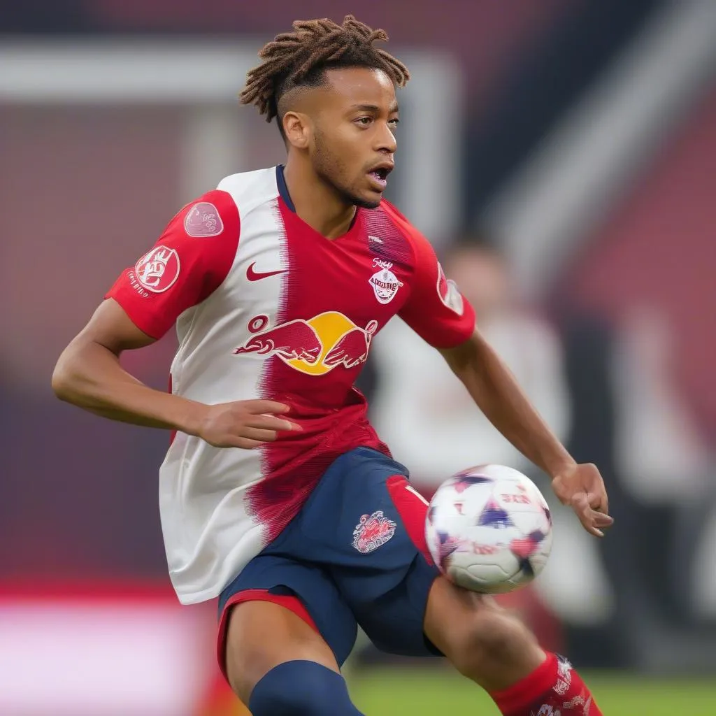 Christopher Nkunku tỏa sáng rực rỡ trong màu áo RB Leipzig