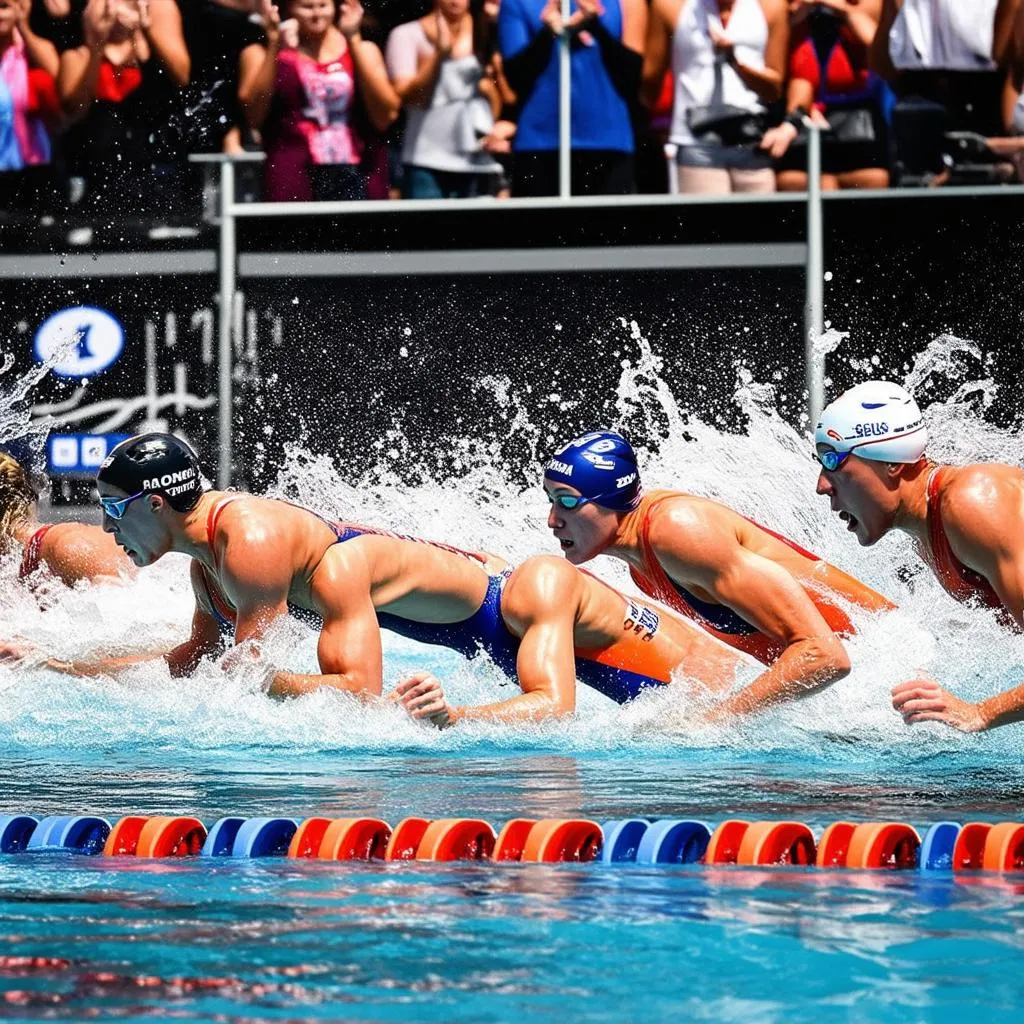 Olympic 2018: Cuộc đua bơi lội