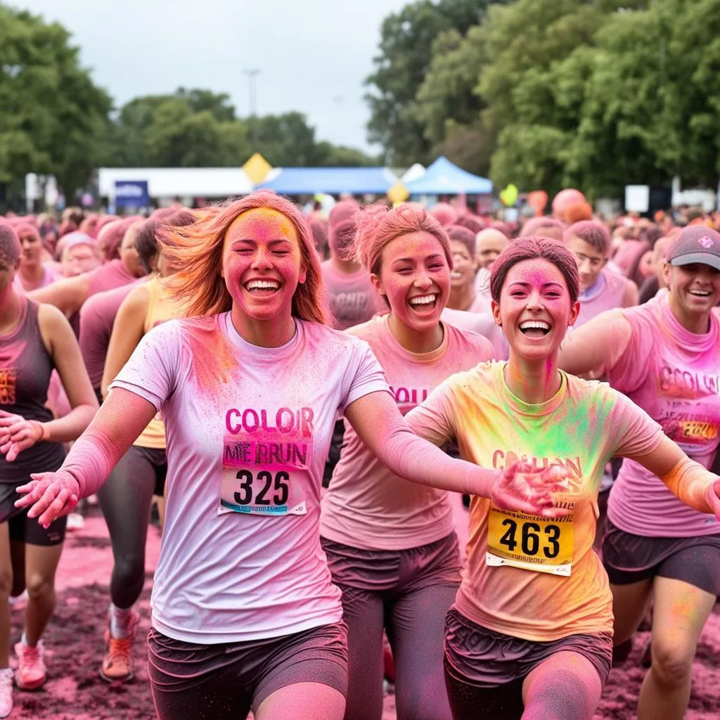 Color Me Run: Nét đẹp rực rỡ