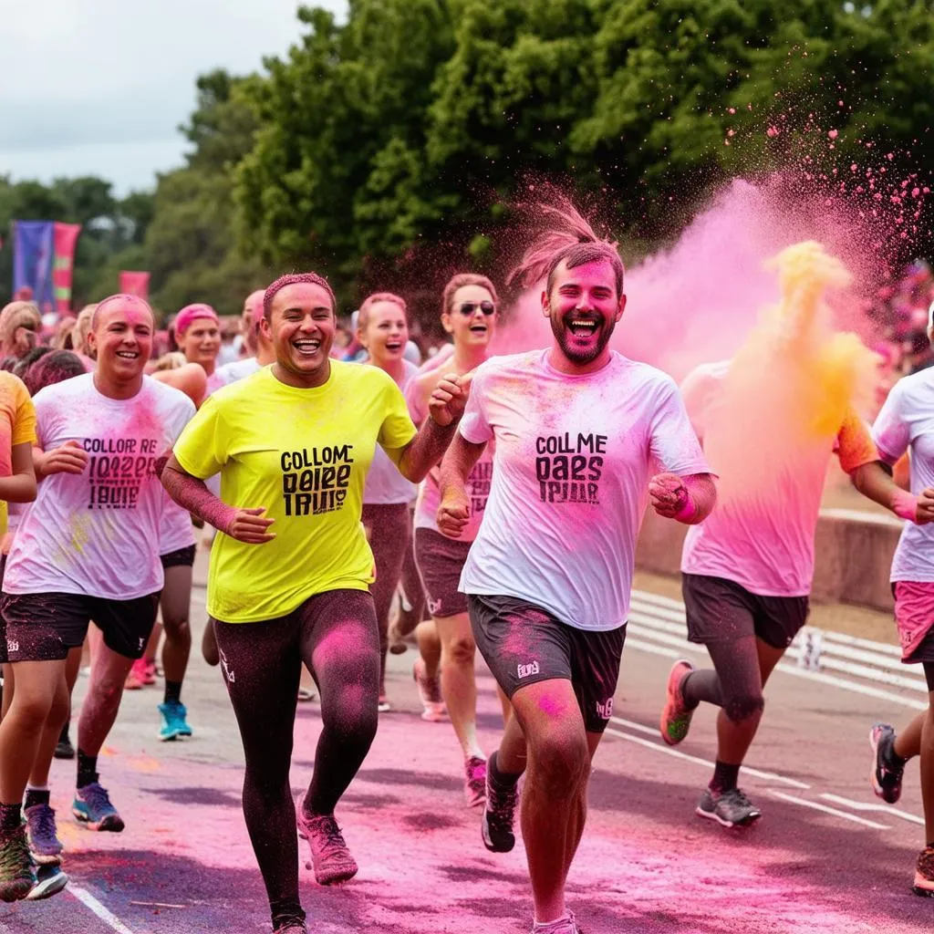 Color Me Run: Chạy bộ đầy màu sắc