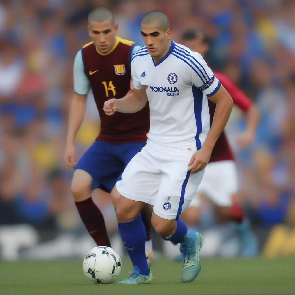 Oriol Romeu, cầu thủ La Masia hiện đang thi đấu cho Chelsea