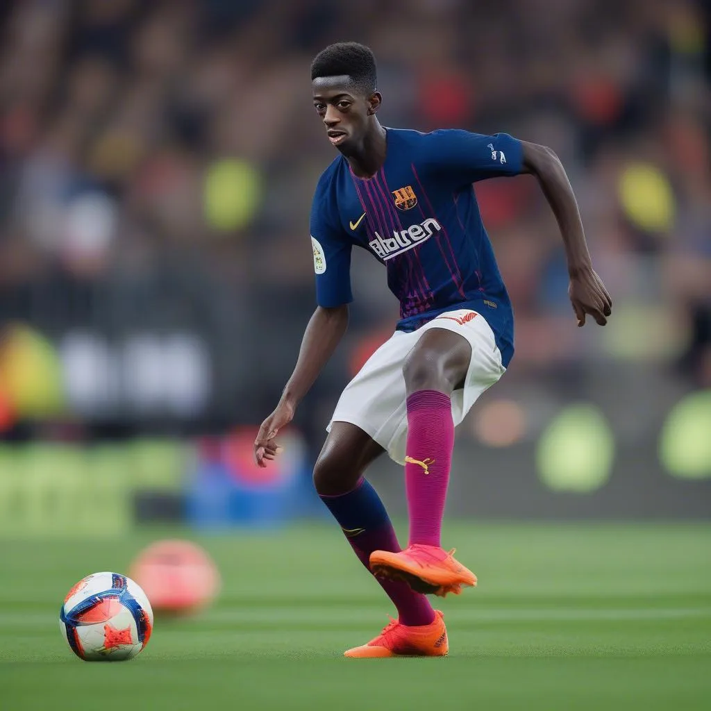 Ousmane Dembélé - Cánh chim xòe rộng