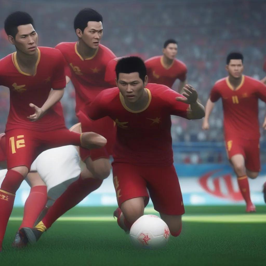 Cầu thủ Việt Nam trên PES 2017