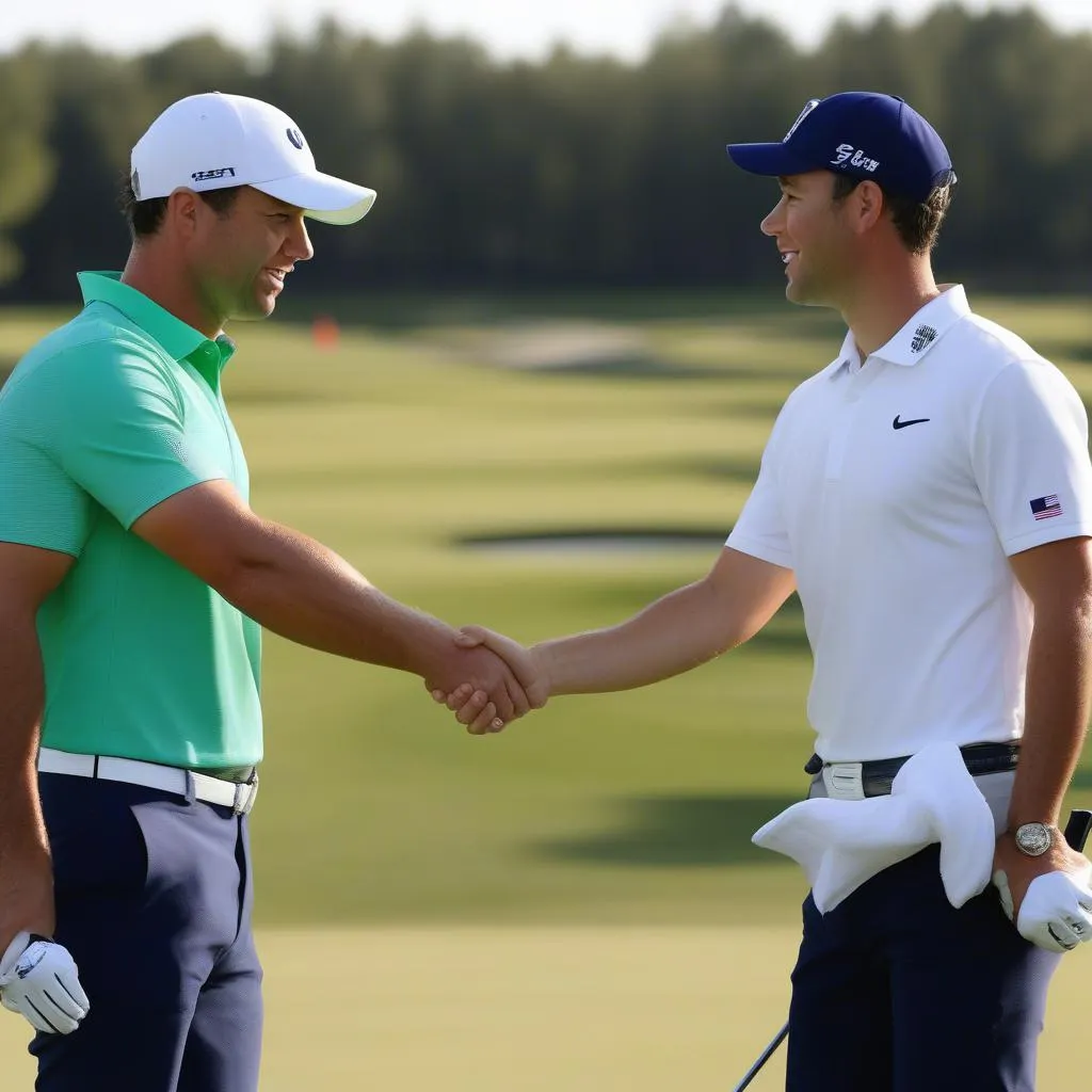 Paul Casey và Justin Thomas