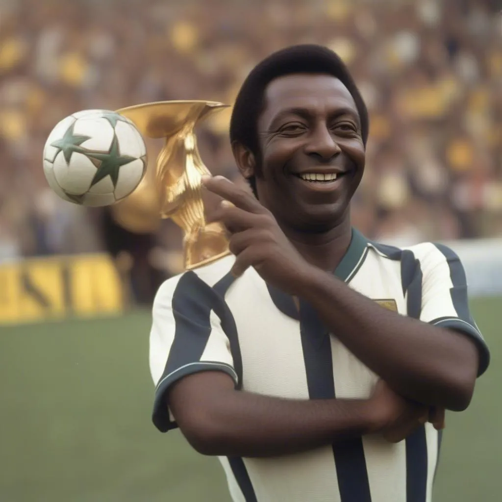 Pelé: Vua bóng đá với 3 lần vô địch World Cup cùng tuyển Brazil